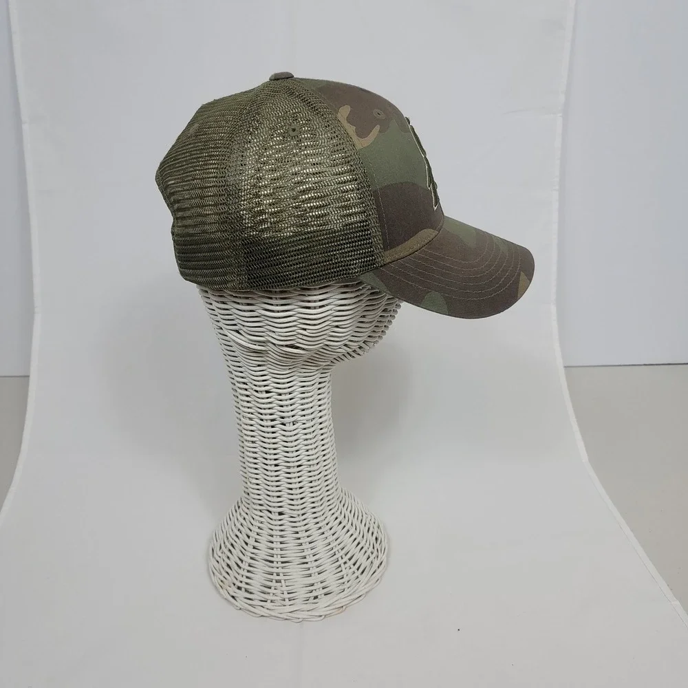 ASU Sun Devils Camo Trucker Snapback Hat Mesh Cap Russell Athletic Arizona